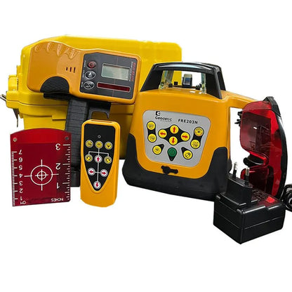 Geodetic FRE203N Red Beam Laser Level – 360° Self-Leveling (Horizontal or Vertical) | Professional Grade